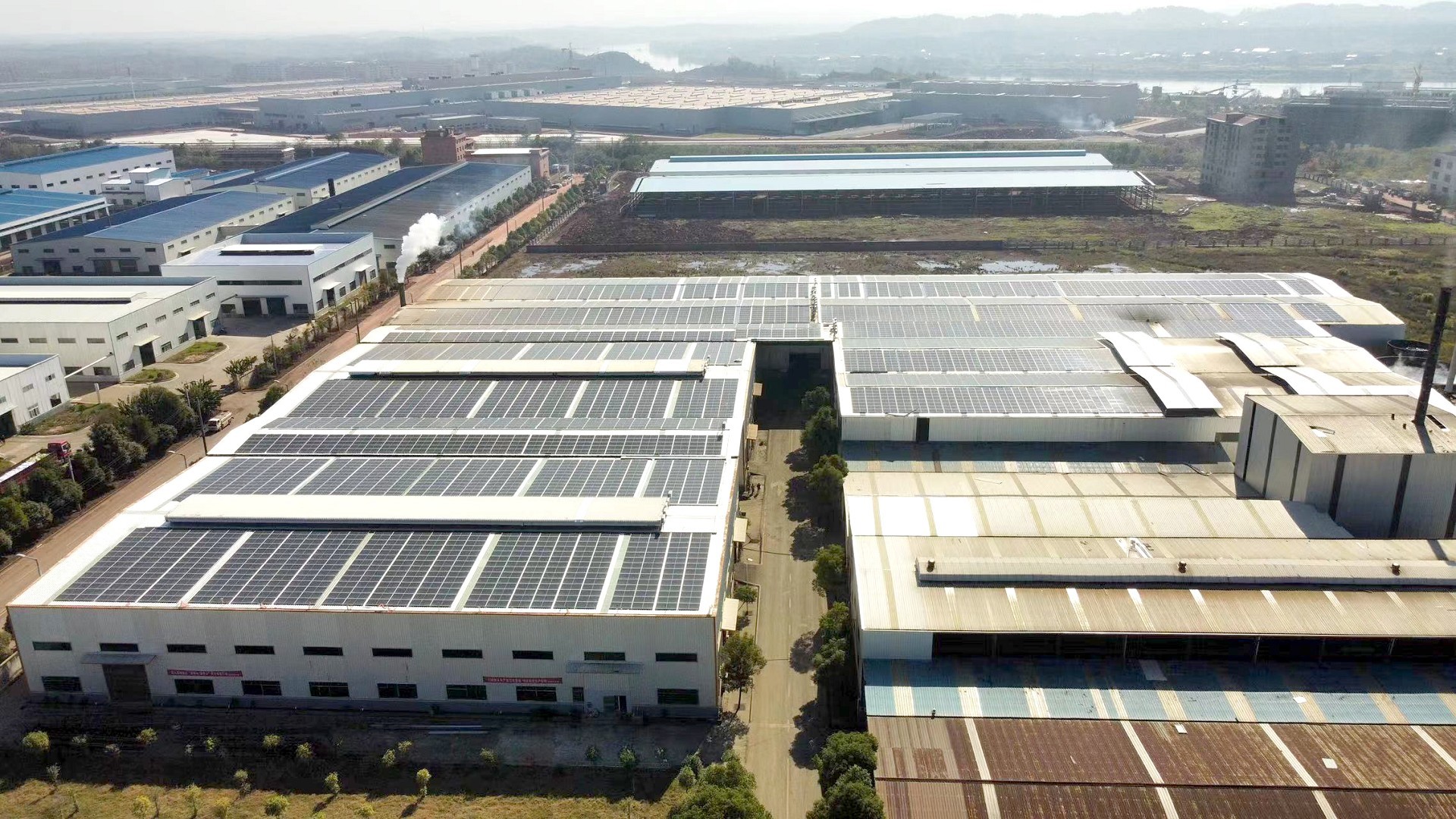 快讯｜企业光伏增容333.58千瓦！！！意昂F凯捷绿能承建湖南顺隆工商业光伏电站二期开工